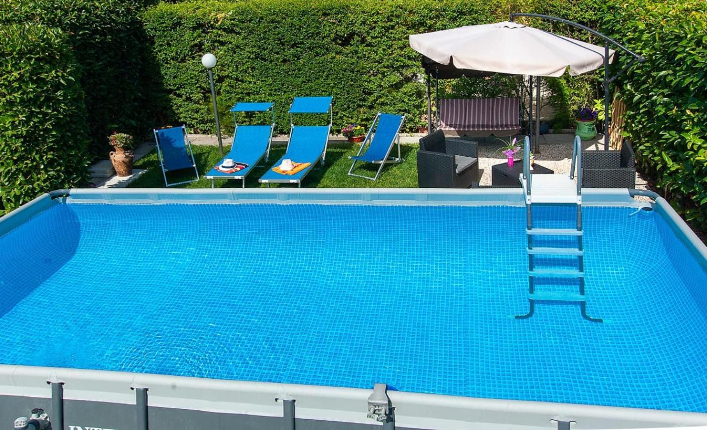 Depandance Con Piscina In Uso In Esclusivo In B&B Sant'Antonio Abate Ngoại thất bức ảnh